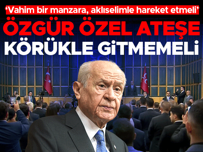 MHP lideri Bahçeli'den önemli açıklamalar