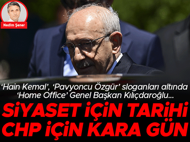 Siyaset için tarihi CHP için kara gün