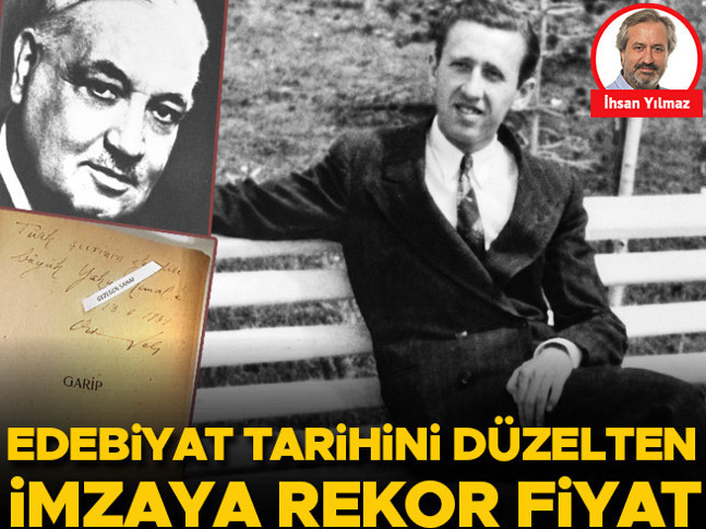 Edebiyat tarihini düzelten imzaya rekor fiyat