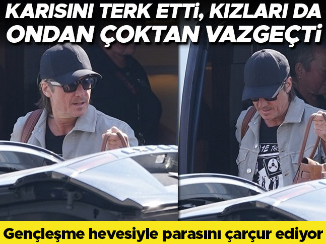 Karısını terk etti, kızları da ondan vazgeçti… Artık yapayalnız… Elindeki parayı gençleşmek için savuruyor