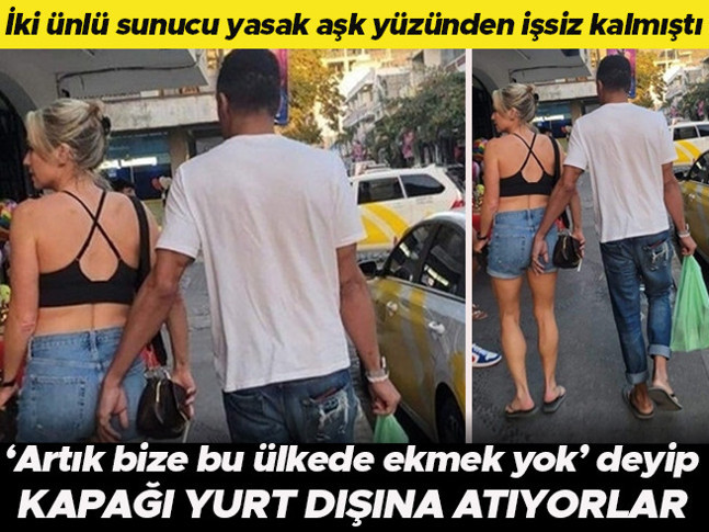 İki ünlü sunucunun kariyerini yasak aşk bitirmişti... 'Artık burada bize ekmek yok' deyip kapağı yurt dışına atıyorlar!