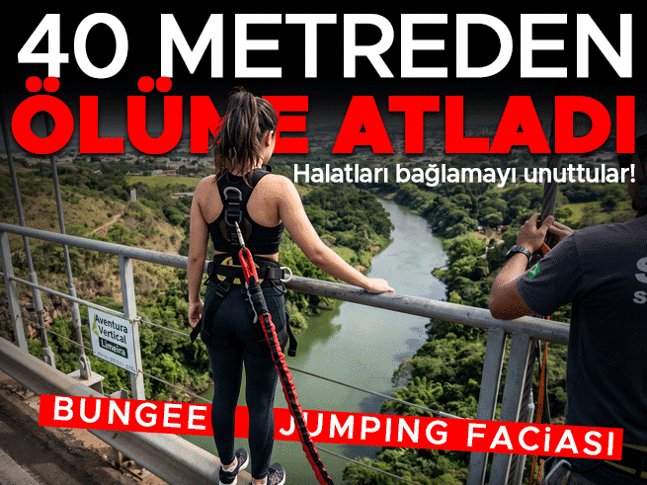 Halatla atlama faciası! Brezilya'da halatları unutulan kadın feci şekilde can verdi