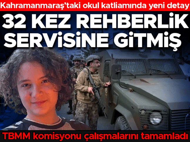 Okul katliamında yeni detay! İsa Aras Mersinli 32 kez rehberlik servisine gitmiş