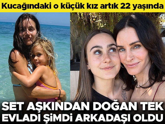 Kucağındaki o küçük kız artık 22 yaşında… Set aşkından doğan tek evladı en yakın dostu oldu
