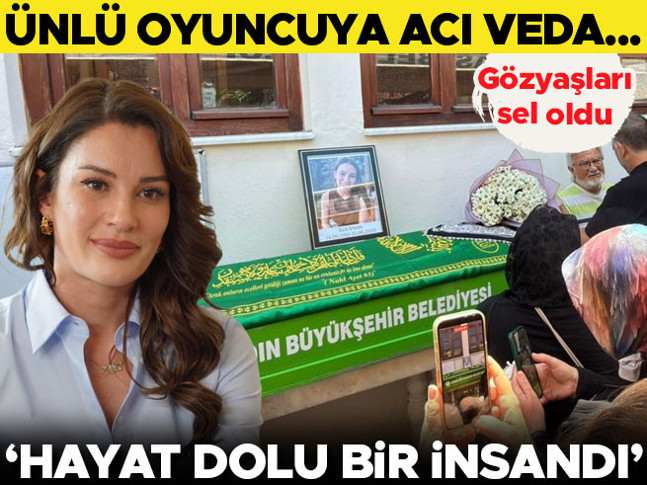 Oyuncu Ece İrtem'i, Kuşadası'nda sevenleri son yolculuğuna uğurladı
