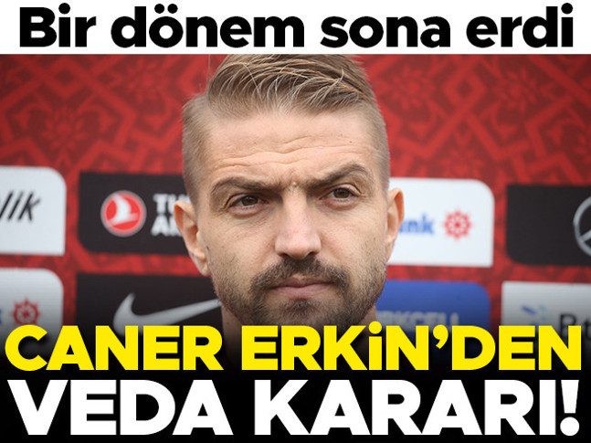 Caner Erkin futbola veda etti!