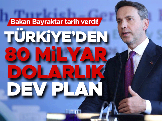 Türkiye’den 2035 yılına kadar 80 milyar dolarlık dev plan