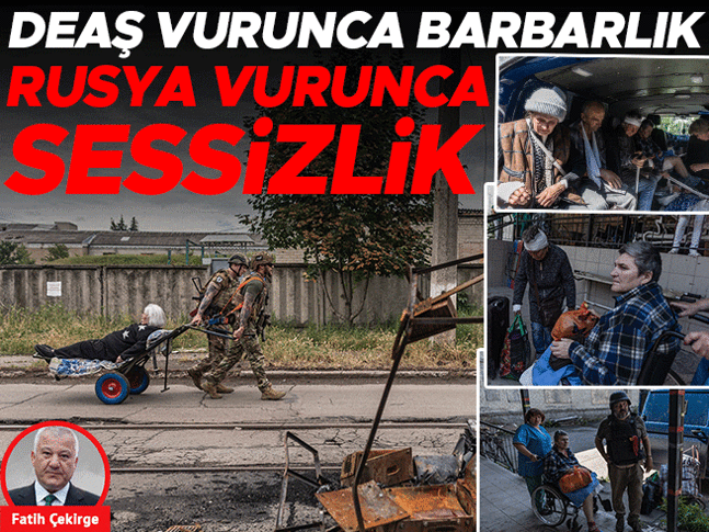 DEAŞ vurunca barbarlık Rusya vurunca sessizlik