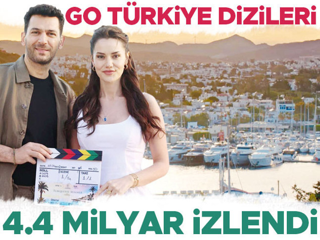 GO Türkiye dizileri 4.4 milyar izlendi