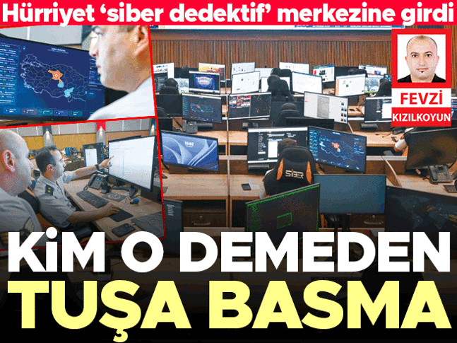 Jandarmadaki merkez internette 7/24 devriyede… Siber dedektifler