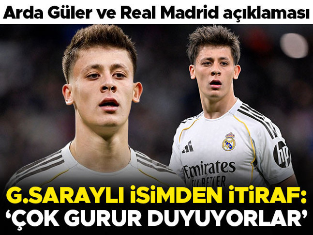 Arda Güler itirafı, Galatasaraydan geldi! Çok gurur duyuyorlar