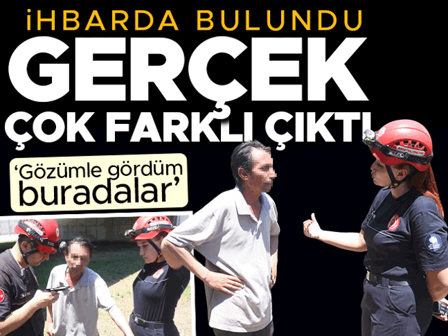Antalyada bir garip olay! Anne babası için ihbarda bulundu, gerçek bambaşka çıktı | Gözümle gördüm, buradalar