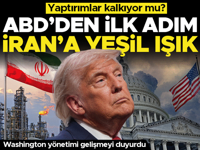 ABD duyurdu: İran petrolüne geçici lisans çıktı