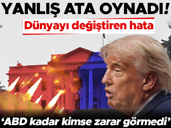 Trump yanlış ata oynadı! Dünyayı değiştiren hata: ABD kadar kimse zarar görmedi