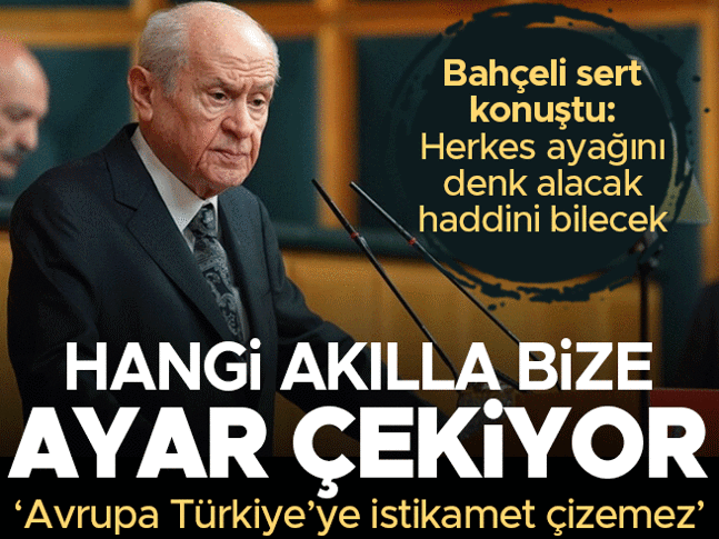 MHP grup toplantısı! Devlet Bahçeli'den önemli açıklamalar