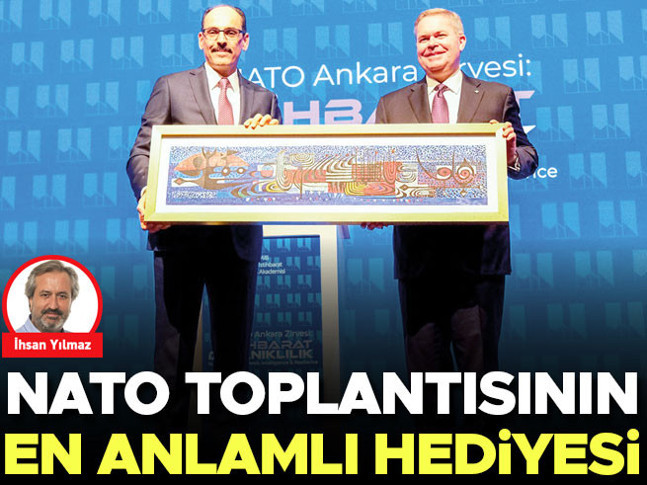 NATO toplantısının en anlamlı hediyesi