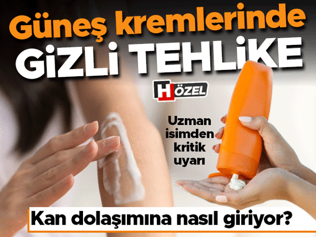 Güneş kremlerindeki gizli tehlike! Kan dolaşımına böyle geçiyor... Uzman isimden ‘filtre’ uyarısı