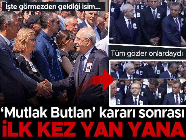 Kemal Kılıçdaroğlu ve Özgür Özel Meclis yan yana! İşte ilk görüntü