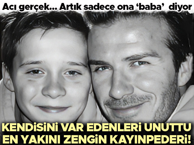 Artık sadece ona ‘baba’ diyor… Kendisini var eden ailesini unuttu gitti, varsa yoksa milyarder kayınpederi!