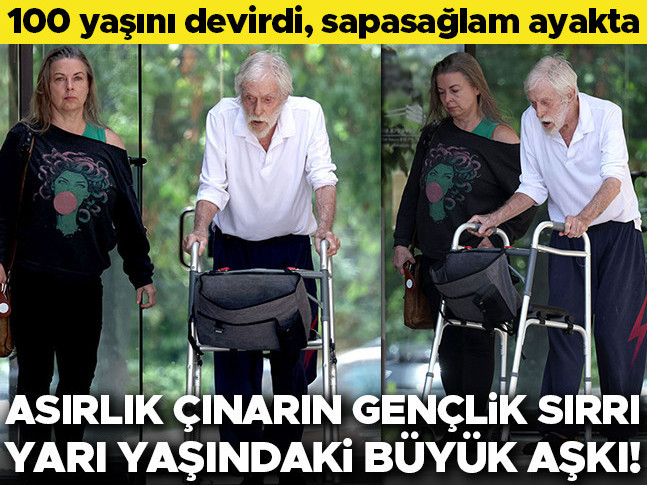 100 yaşını devirdi, sapasağlam ayakta… Asırlık çınarın gençlik sırrı yarı yaşındaki büyük aşkı