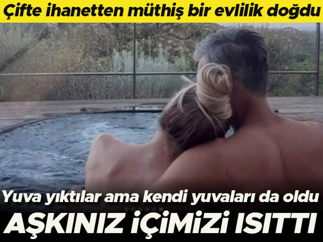 İki yuvayı yıkan skandal aşktan müthiş bir evlilik doğdu... İçimiz ısındı sizi böyle görünce!
