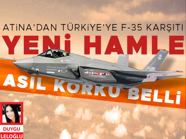 Atina’dan Türkiye’ye F-35 karşıtı yeni hamle