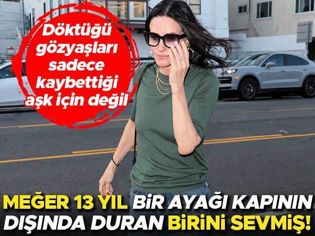 Gözyaşları sadece kaybettiği aşk için değil… 13 yıl bir ayağı kapının dışında duran birini sevmiş