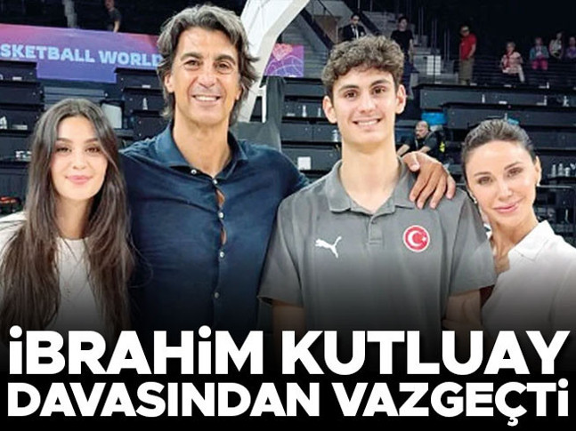 İbrahim Kutluay davasından vazgeçti