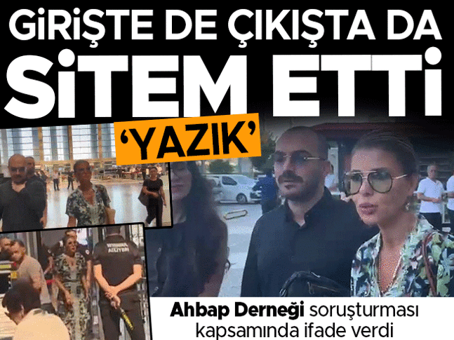 Gülben Ergen ifade vermek için adliyede... 'İyilikten maraz doğar'