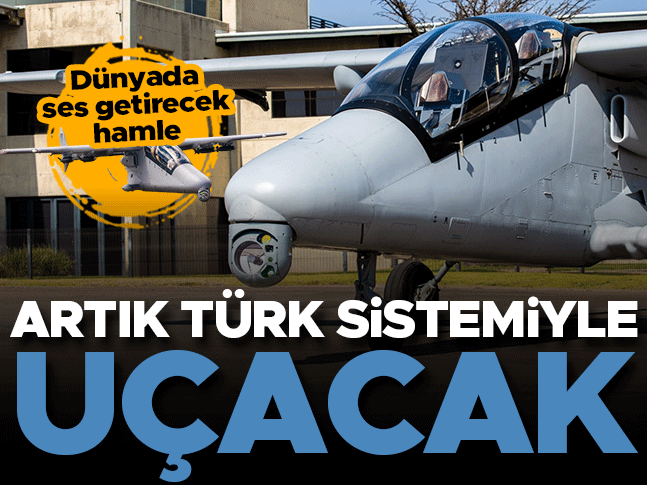 Dünyada ses getirecek hamle! Artık ASELSAN’ın gözbebeği ile uçacak