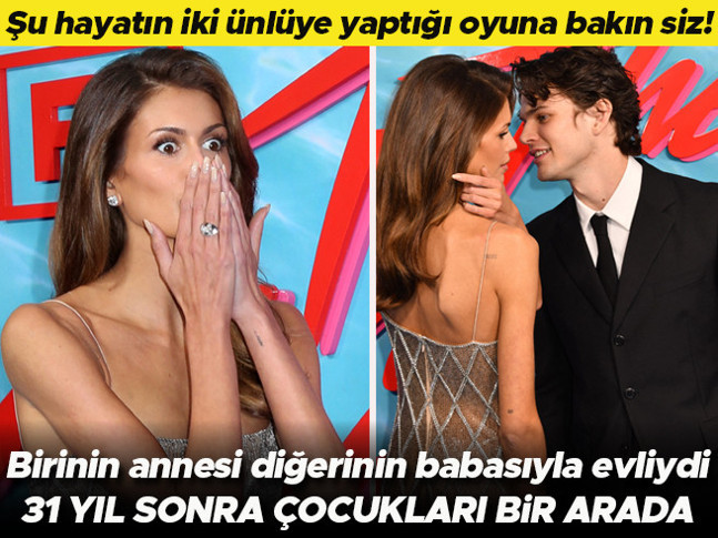 Şu hayatın oyununa bir bakın siz! Birinin annesi, diğerinin babasıyla evliydi... Boşanmalarından 31 yıl sonra çocukları buluştu!