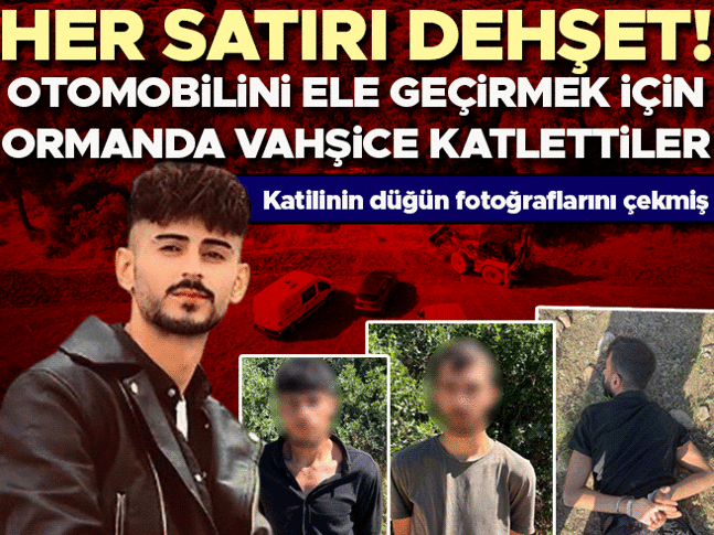 Katilinin düğün fotoğraflarını çekti, ormanda vahşice katledildi