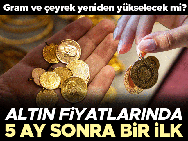 Altın aylık kazanca doğru ilerliyor