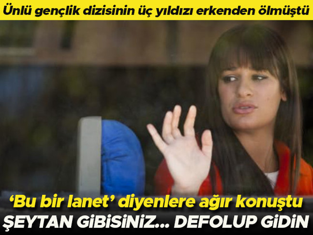Bir dönemin en ünlü gençlik dizisinde oynayan üç yıldız da erkenden ölmüştü... "Bu yapım lanetli" diyenlere ağır konuştu. Şeytan gibisiniz... Defolup gidin!