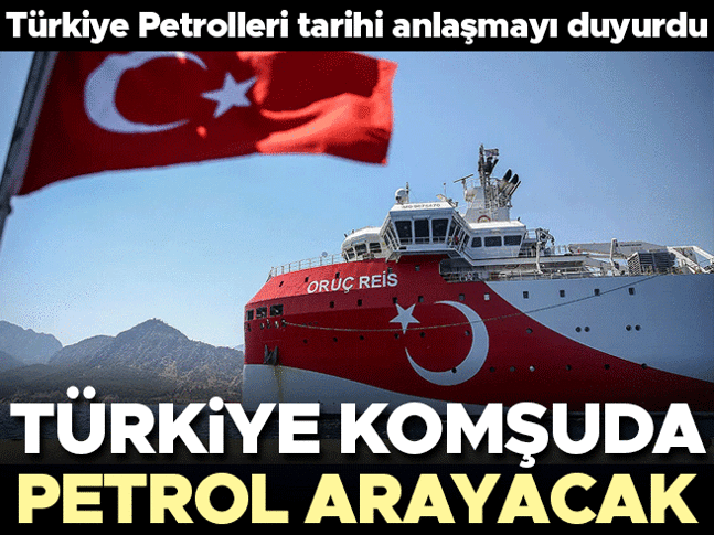 Türkiye Petrolleri komşuda petrol ve doğal gaz arayacak