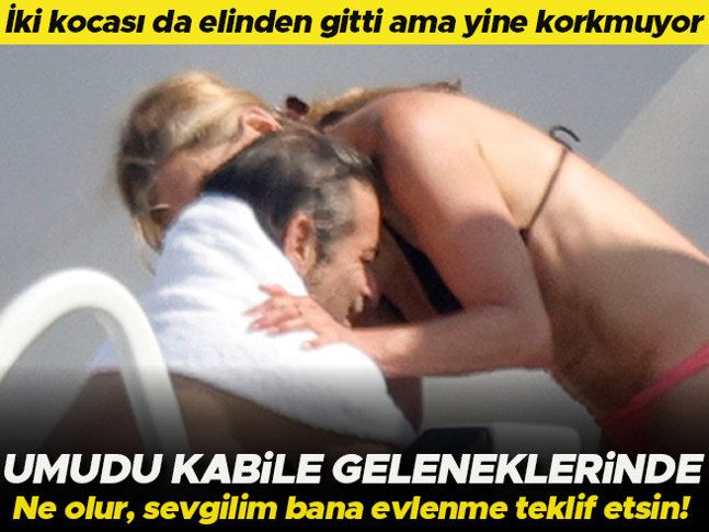 İki kocası da elinden gitti ama korkunun yanından bile geçmiyor... Umudu kabile geleneklerinde... 'Ne olur, sevgilim artık bana evlenme teklif etsin'