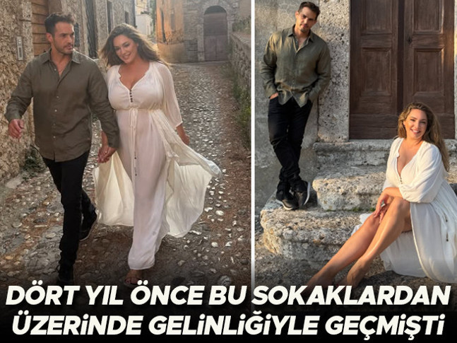 Dört yıl önce bu sokaklardan gelinlikle geçmişti