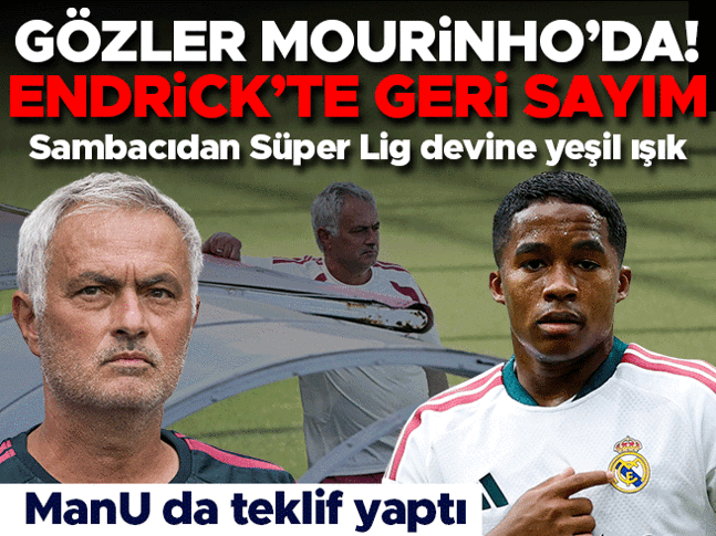 Fenerbahçe'de gözler Jose Mourinho'da! Dev transfer için geri sayımCANLI