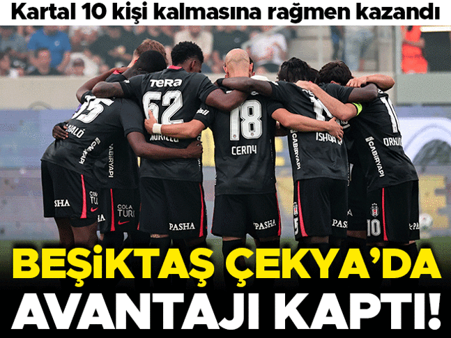 Hradec Kralove 0-1 Beşiktaş maç özeti (Avrupa Ligi 3. eleme turu)