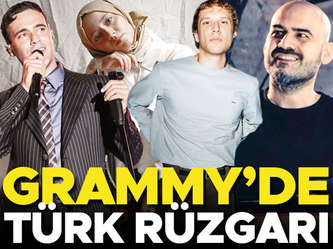 Grammy'de Türk rüzgarı