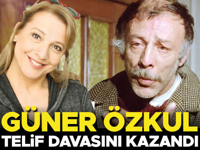 Güner Özkul telif davasını kazandı