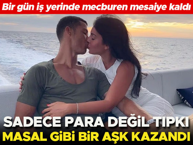 Bir gün iş yerinde mecburen mesaiye kaldı... Sadece para değil peri masalı gibi bir aşk kazandı