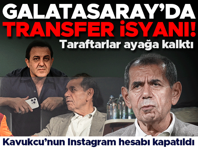 Galatasaray'da transfer isyanı! Taraftar ayağa kalktı