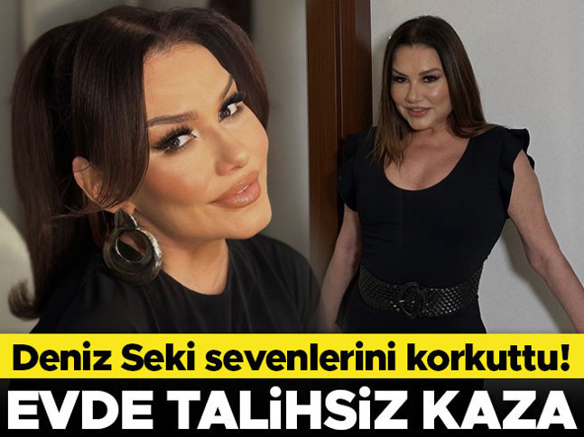 Talihsiz kaza... Deniz Seki hastanelik oldu