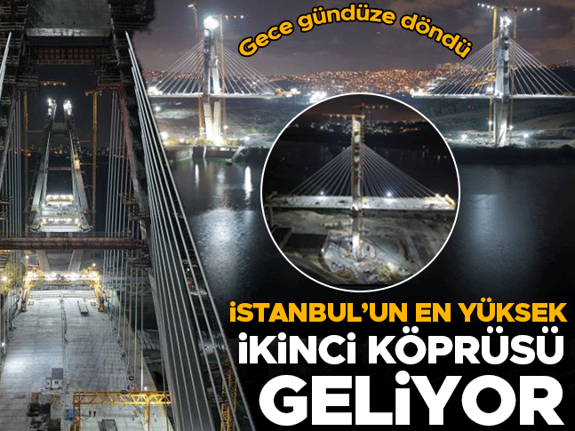 Kanal İstanbul güzergahında yeni görüntü! İstanbul’da gece gündüze döndü
