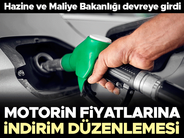 Motorin fiyatlarına indirim düzenlemesi! Bakanlık devrede