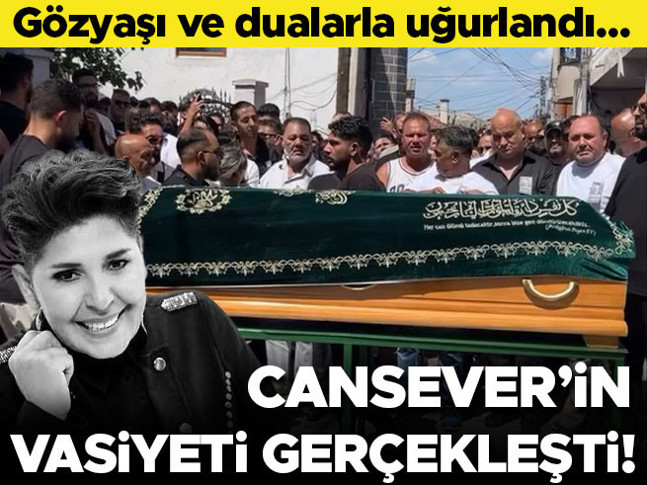 Vasiyeti gerçekleşti... Cansever memleketinde son yolculuğuna uğurlandı!