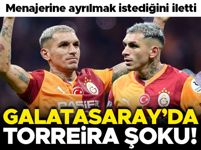 Galatasaray'da Lucas Torreira şoku!