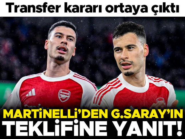 Gabriel Martinelli’den Galatasaray kararı!