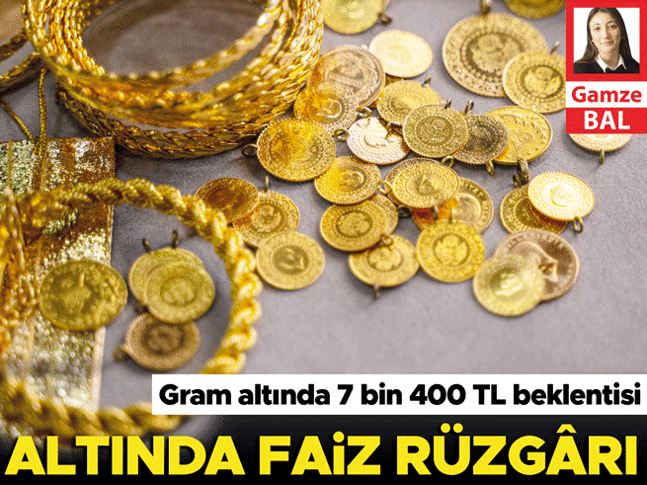 Altında faiz rüzgârı